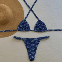 Midnight Nazar Triangle Bikini Set view 2