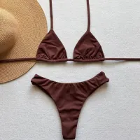 Côte d’Azur Espresso Minimalist Bikini view 2
