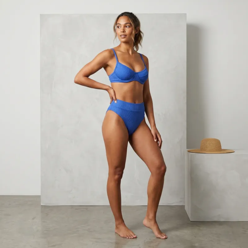 Mykonos Ribbed Underwire Bikini