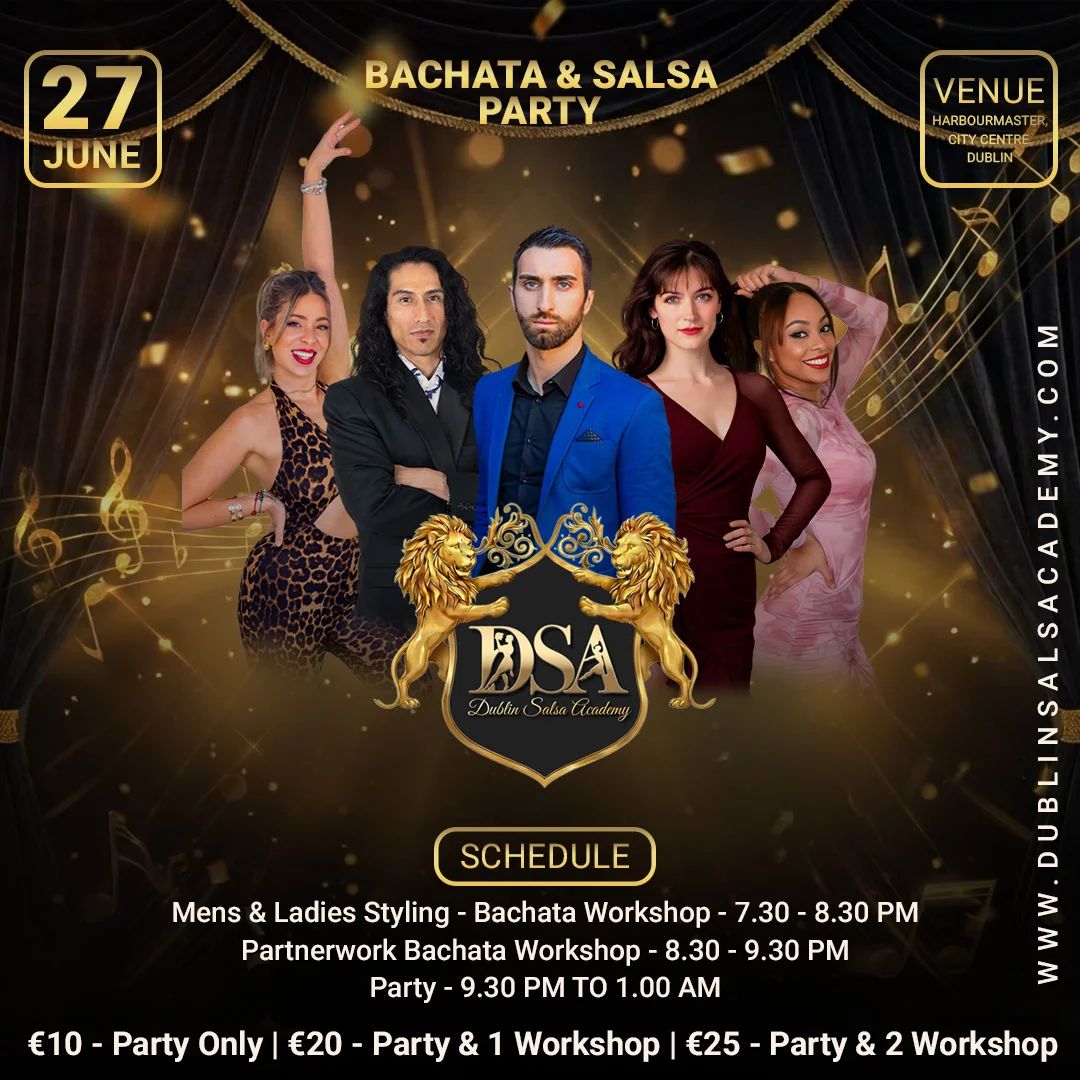 Bachata & Salsa Party June 2026